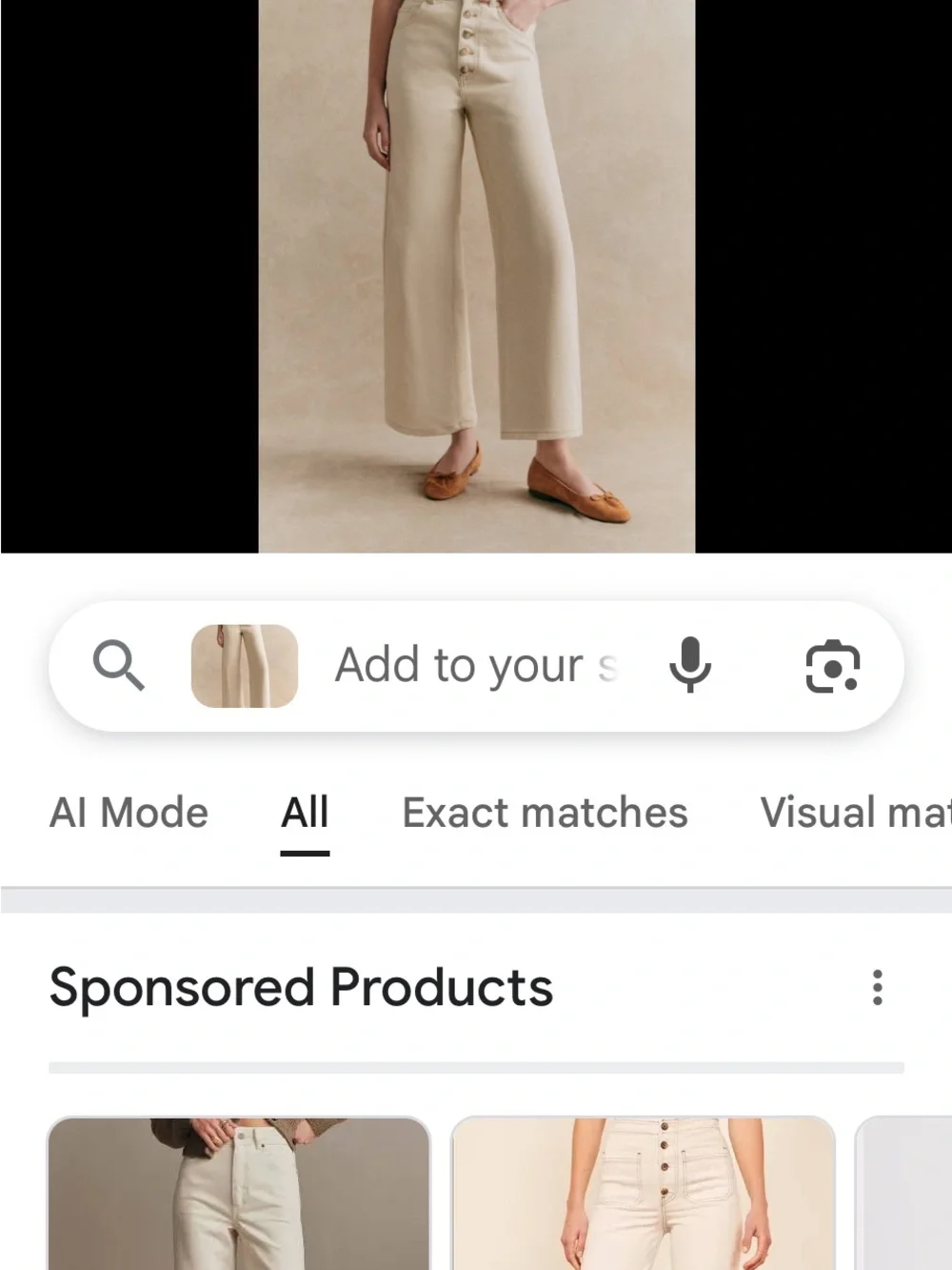 Sezane Le Crop denim size 42 (US 10) VGUC
